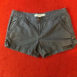 Gray Old Navy Zip up Shorts